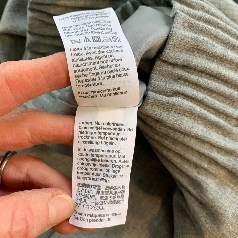 J.Crew Mercantile Womens Grey Elastic Waist Mini Skirt Pockets  10 Classic Comfy
